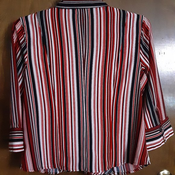 M.K.M DESIGNS/JERSEY BLOUSE/LARGE - Picture 4 of 8